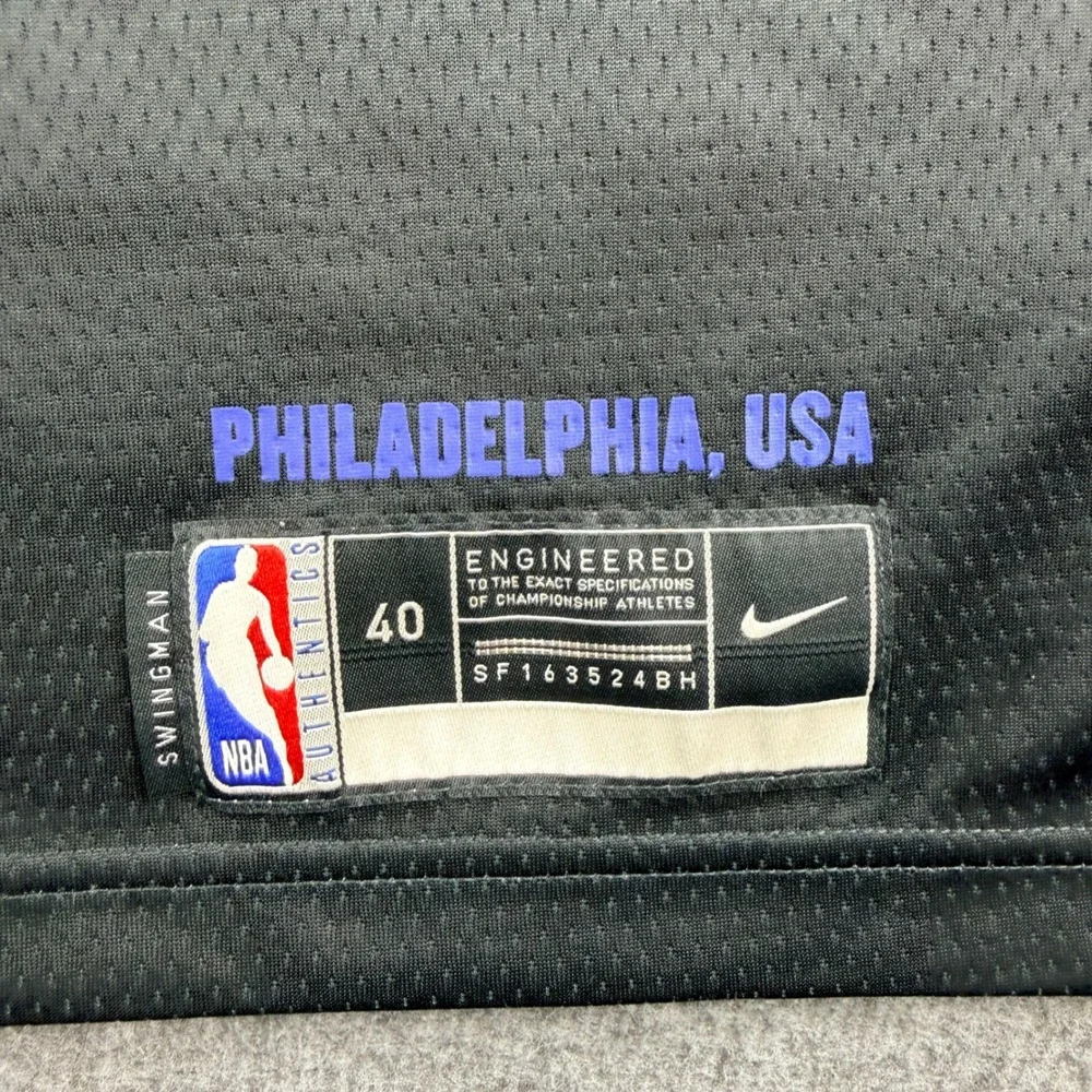 Nike Ben Simmons‎ Philadelphia 76ers Men's S City Edition Swingman Jersey Black
